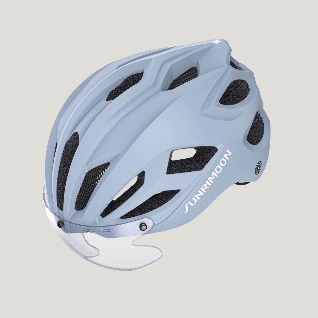 Sunrimoon S79 3D Grid Cycling Helmet Indigo