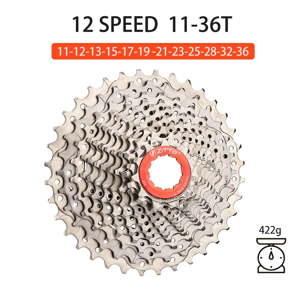 ZTTO 12 Speed 11-36T Steel Cassette