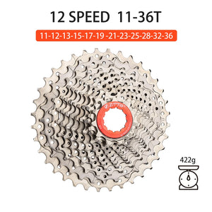 ZTTO 12 Speed 11-36T Steel Cassette