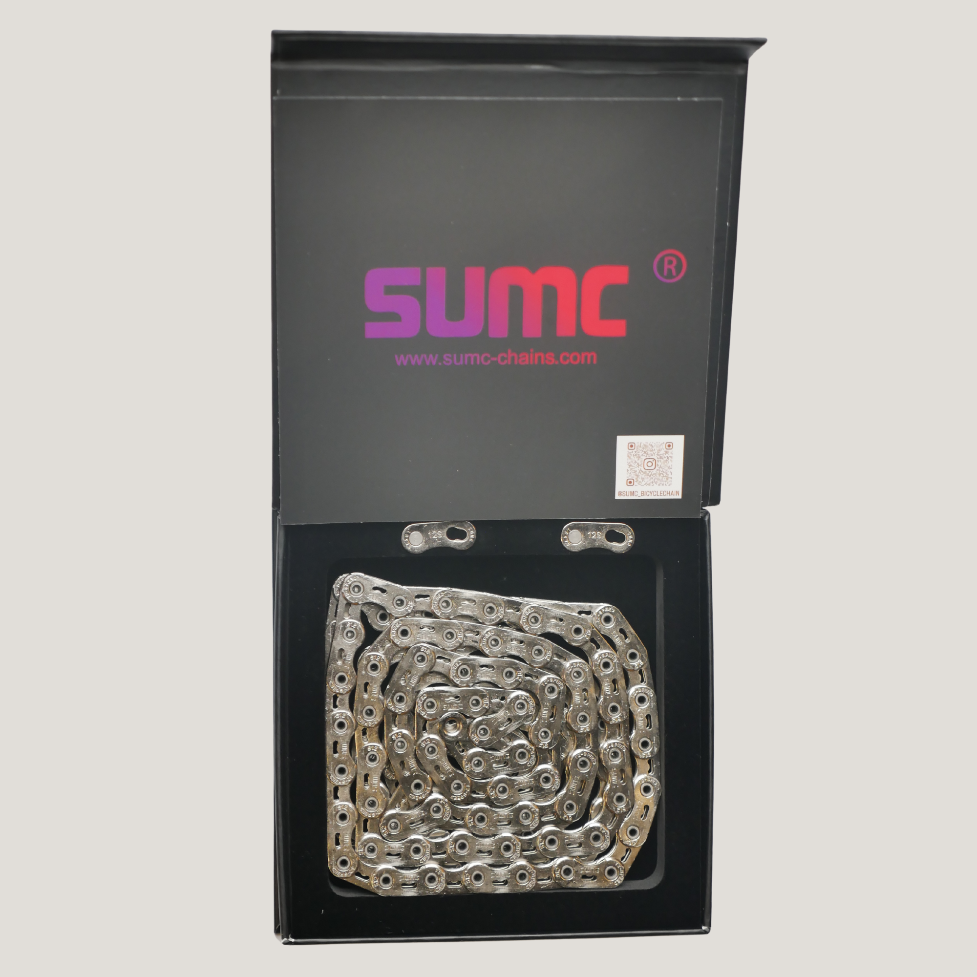 SUMC 12 Speed SL Super Light Flat Top Chain Shimano/Sram Silver