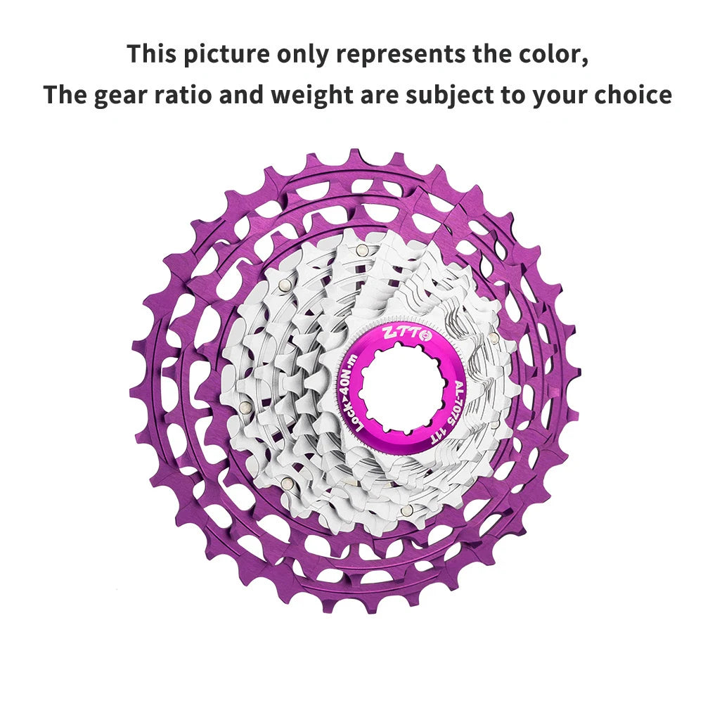 ZTTO SLR3 11 Speed 11-32T Purple Cassette