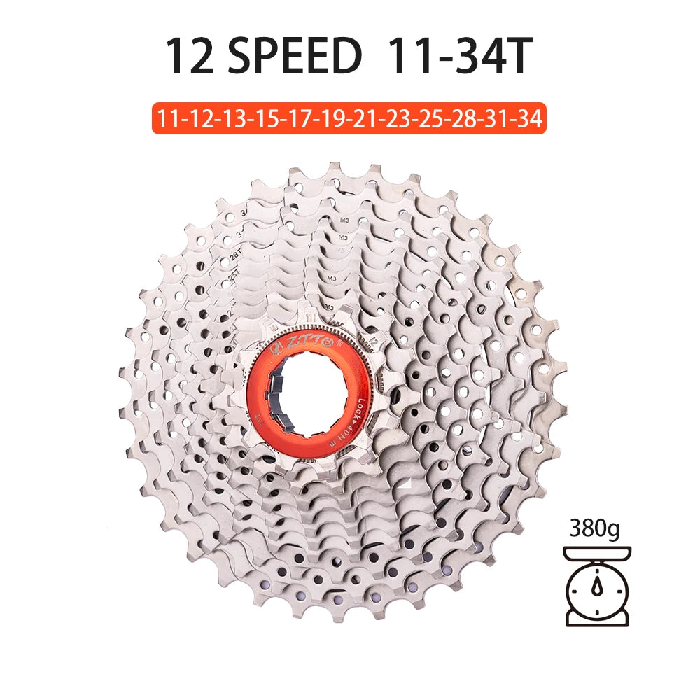 ZTTO 12 Speed 11-34T Steel Cassette