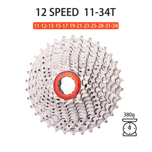 ZTTO 12 Speed 11-34T Steel Cassette