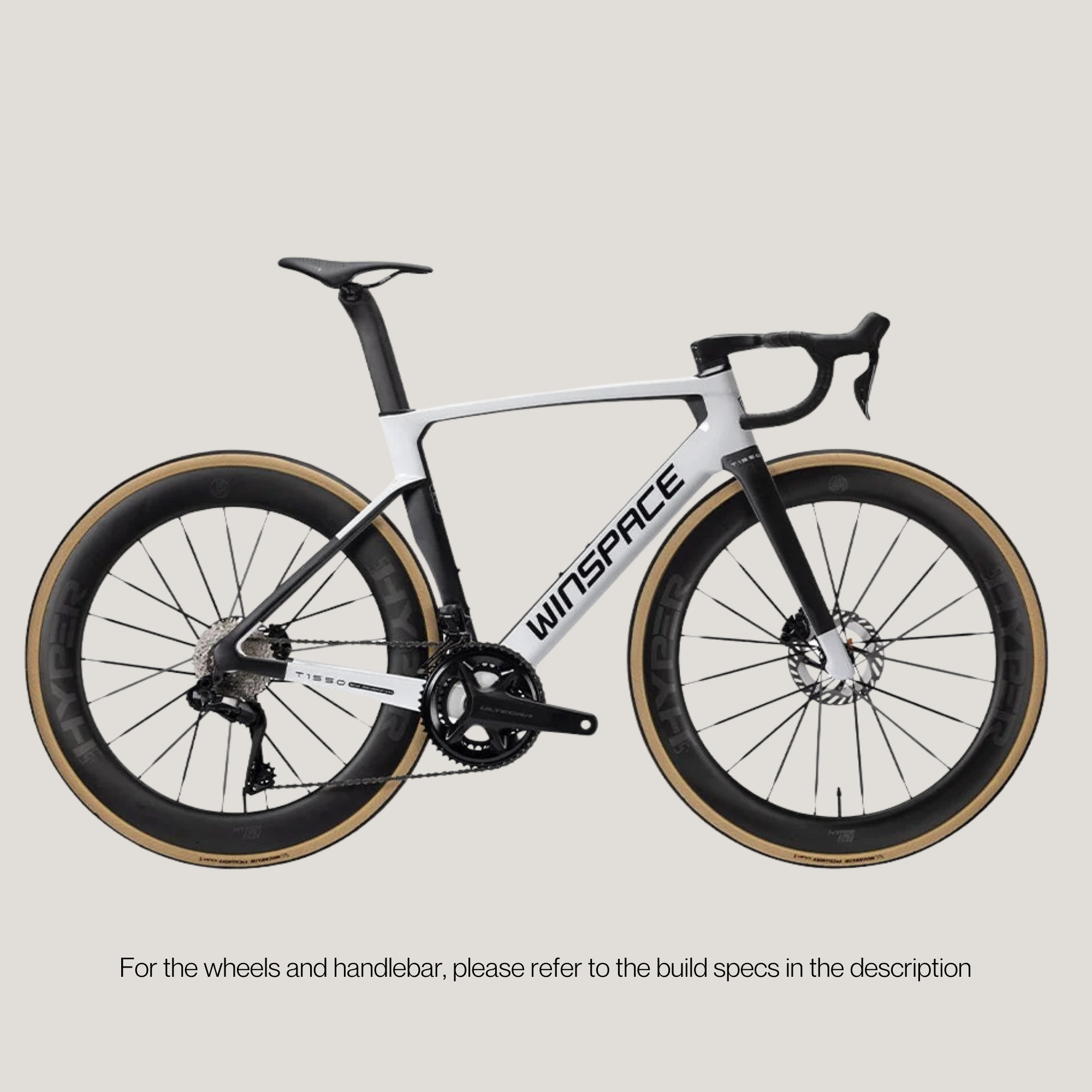 Winspace T1550 Gen2 105 Di2 Hyper Wheels Panda