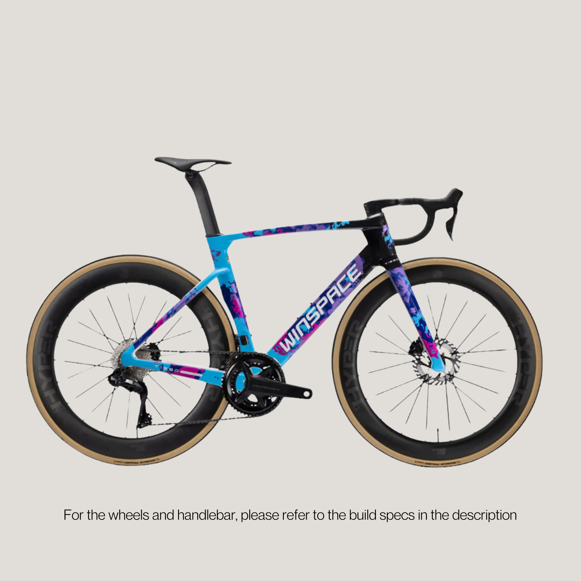 Winspace T1550 Gen2 105 Di2 Hyper Wheels