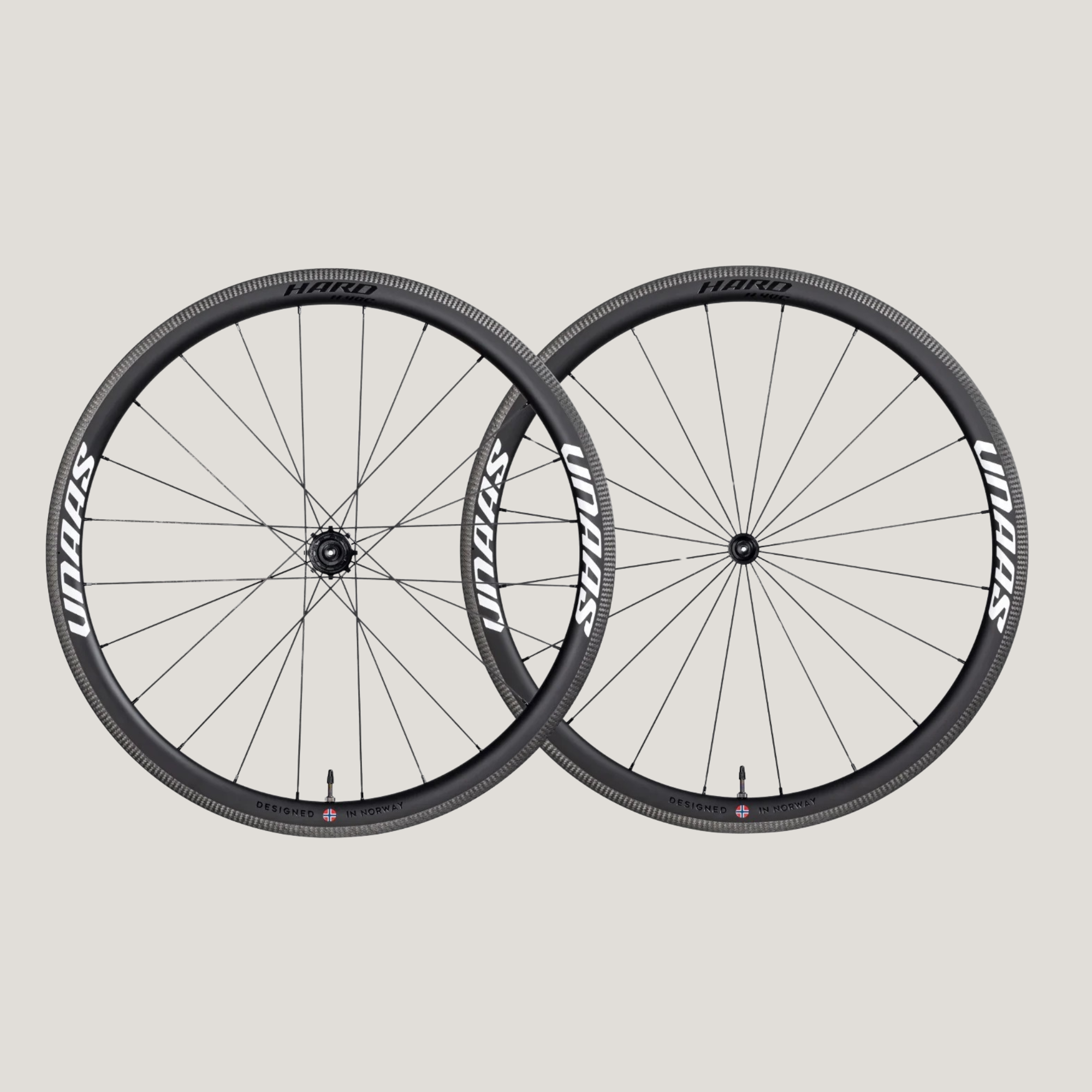 UNAAS HARD R40 Rim Brake Wheelset