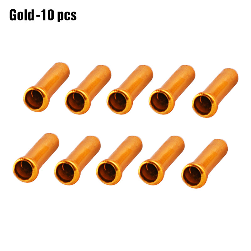Shifter Cable End Cap Gold (Bottle of 300)