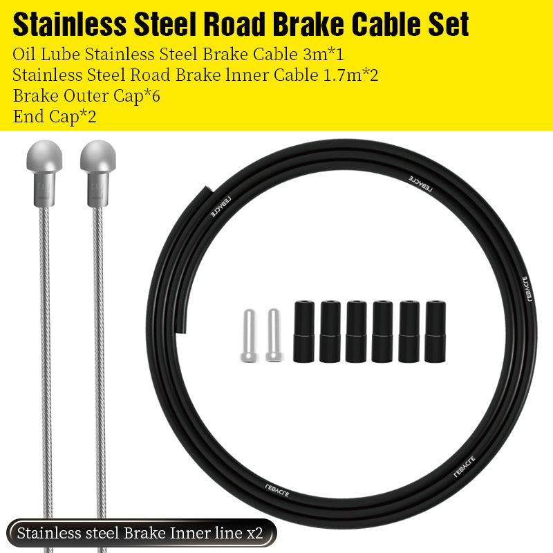 Steel Brake Cable Teflon Lubes for Road Bike
