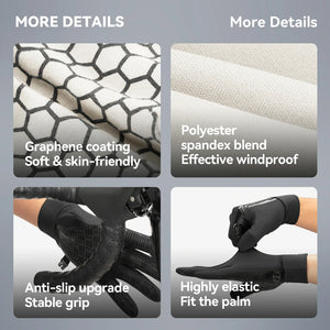 Lightweight Winter Cycling Gloves Windproof & Touchscreen by Rockbros – DoGoodCo product photo 2