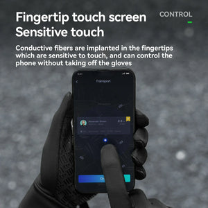 Lightweight Winter Cycling Gloves Windproof & Touchscreen by Rockbros – DoGoodCo product photo 4