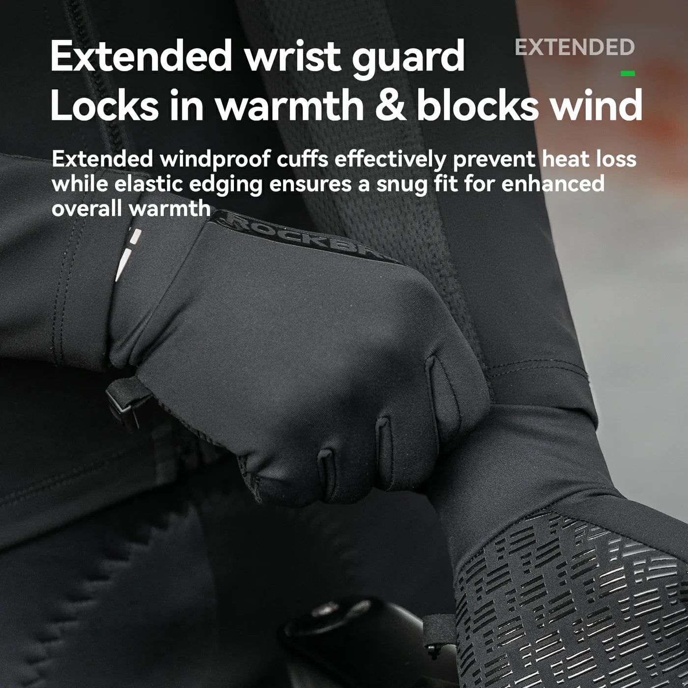 Lightweight Winter Cycling Gloves Windproof & Touchscreen by Rockbros – DoGoodCo product photo 6