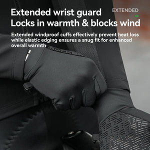 Lightweight Winter Cycling Gloves Windproof & Touchscreen by Rockbros – DoGoodCo product photo 6