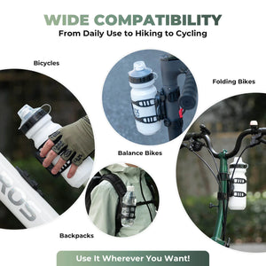 ROCKBROS Hot Sale Portable Outdoor Road Bike Silicone Magnetic Water Bottle Cage Lightweight Adjustable Durable Bicycle Holder by Rockbros – DoGoodCo product photo 6