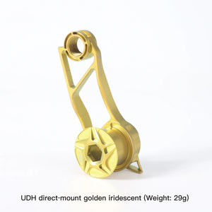 Titanium Alloy UDH Direct Mount Hanger Long Tail Hook Gold
